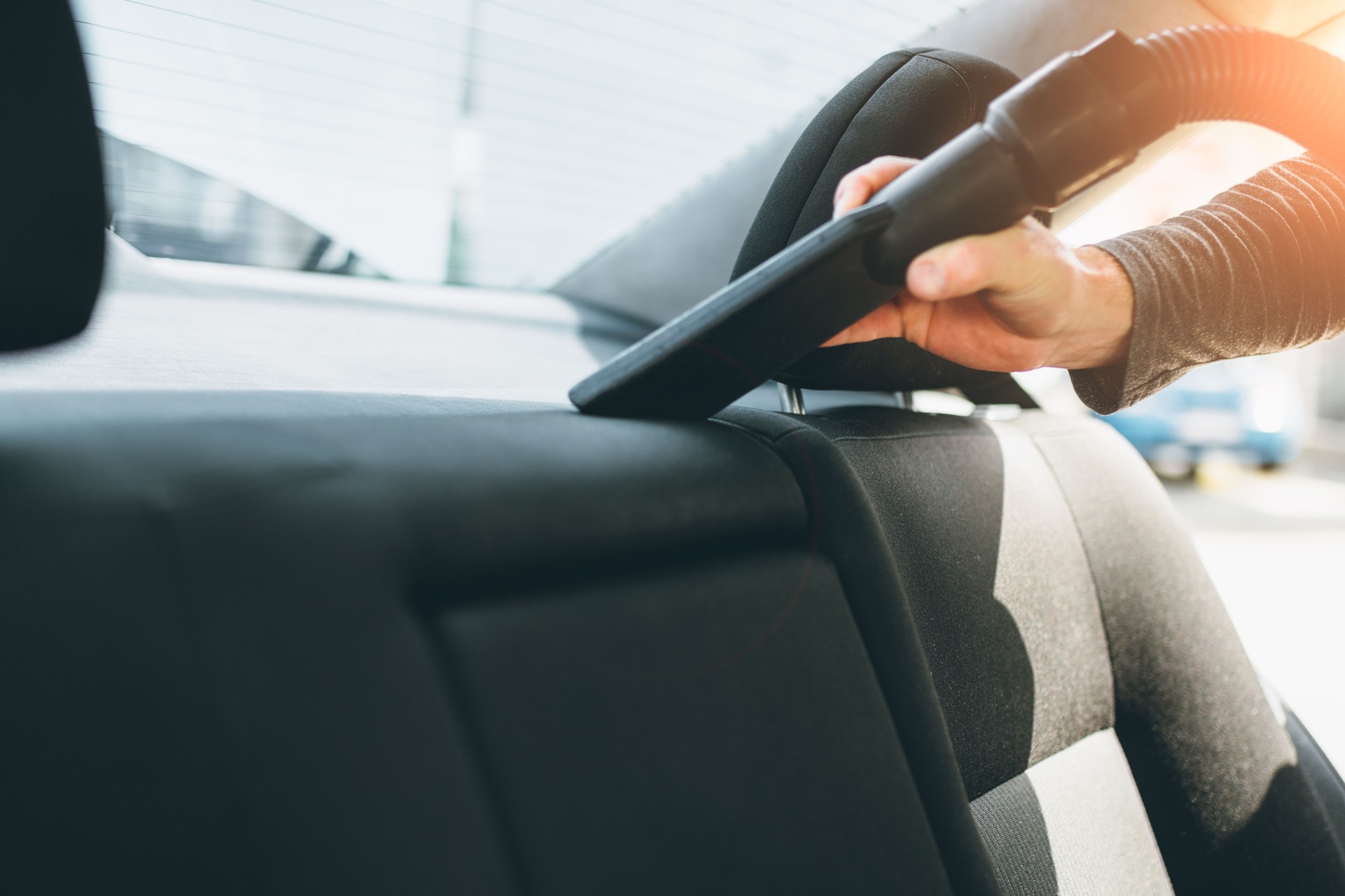 Car vacuuming